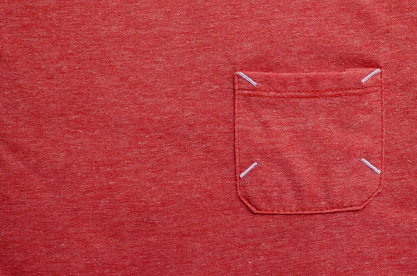 Textura Tela Roja — Foto de Stock