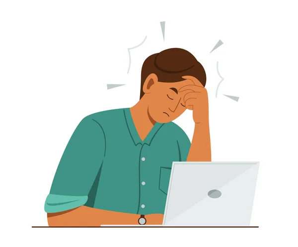 Adam bir iş ile strese giriyor..