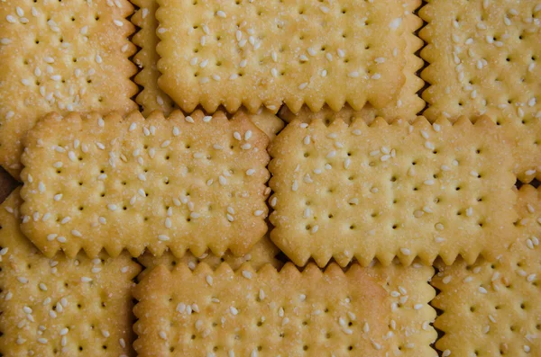 Biscuit au beurre au sésame . — Photo