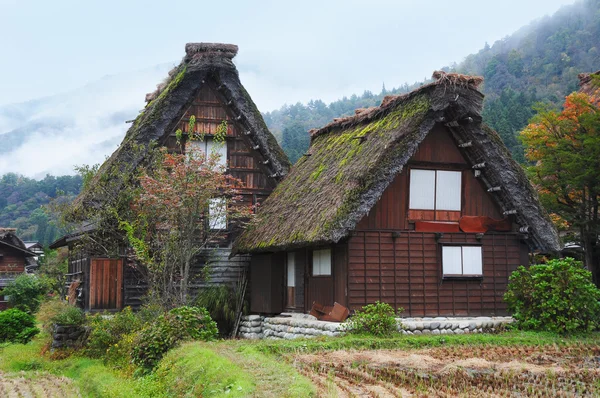 Japonya geleneksel Shirakawago evde