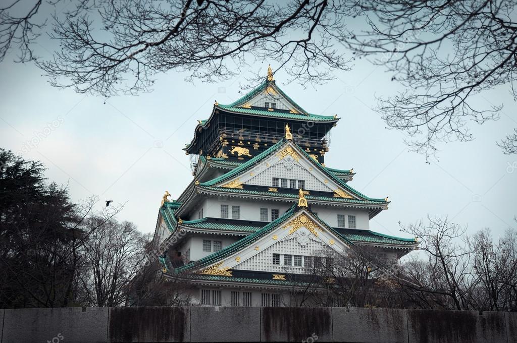 winter at  Osaka Castle