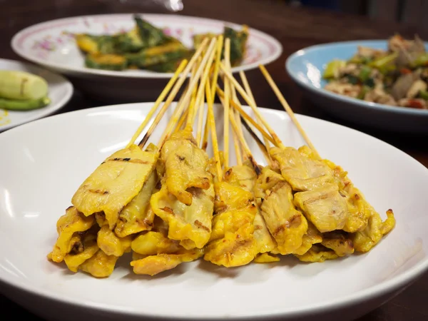 ızgara domuz eti satay 