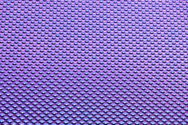 Sokaktaki küçük yuvarlak parçaların neon arka planı