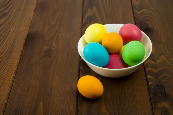 Páscoa ovos coloridos — Fotografia de Stock