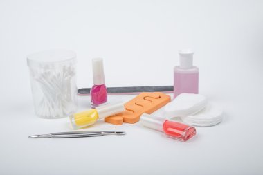 Manikür çeşididir. tırnak bakımı.