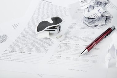 öğeleri ofis çalışanı üstünde a okul sırası