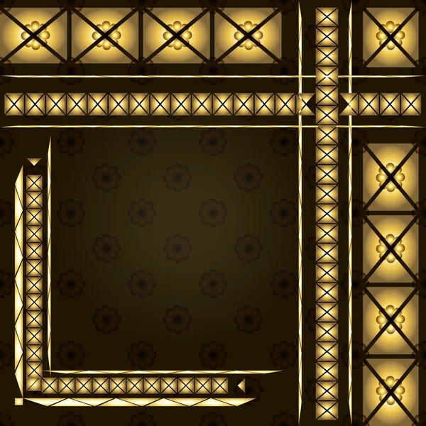 Altın desenli arka plan