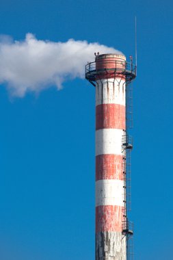 Baca, beton, duman, çizgili