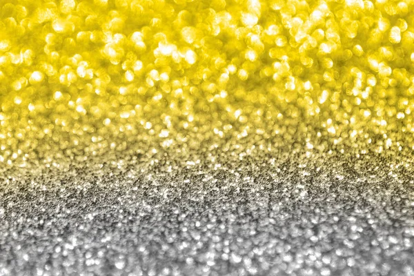 Fundo Ouro Abstrato Com Espaço Cópia Brilho Bokeh Conceito Natal — Fotografia de Stock