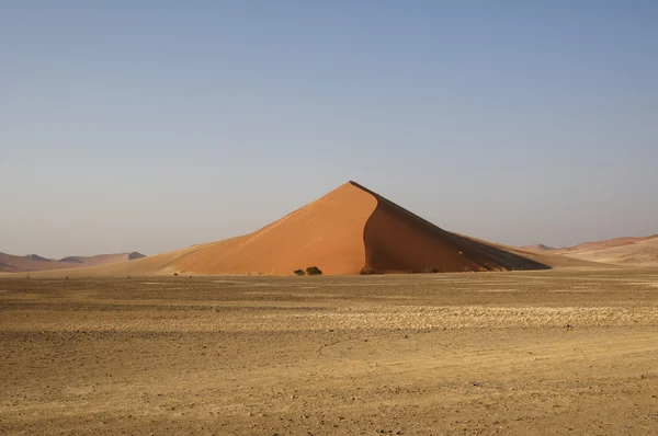 Deserto da Namíbia arenoso — Fotografia de Stock