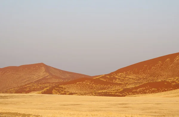 Deserto na Namíbia, lugar natureza arenosa — Fotografia de Stock