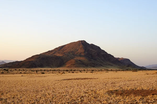 Désert sablonneux sec en Namibie — Photo