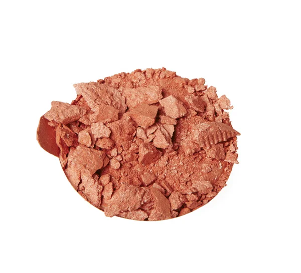 Coral crumbled blush — стоковое фото
