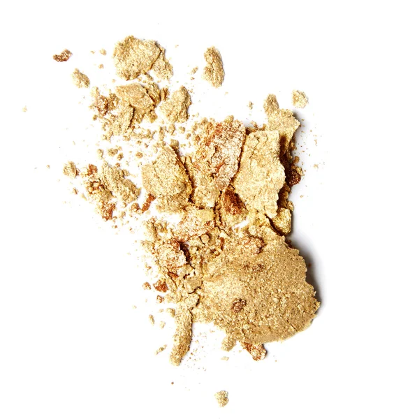 Arany morzsolt szemhéjpúder — Stock Fotó