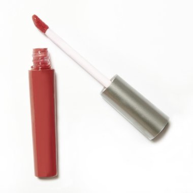 red lip gloss package