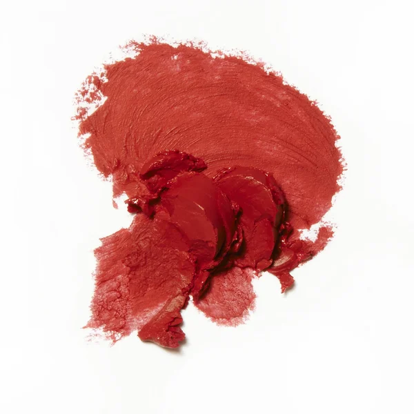 Rossetto rosso macchia — Foto Stock