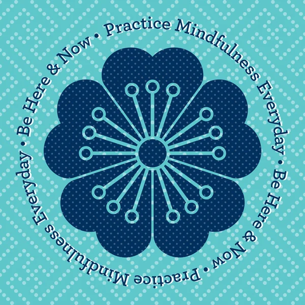 Mindfulness poster - doğa ilham