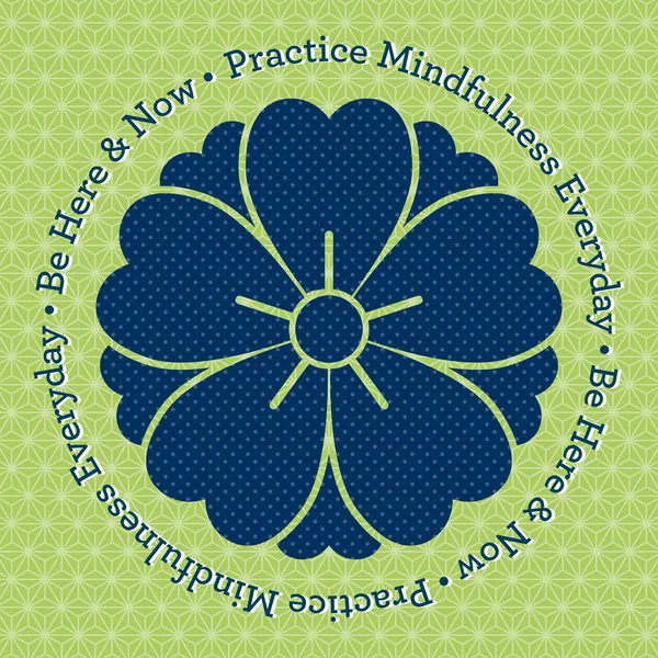 Mindfulness poster - doğa ilham