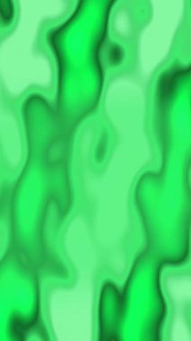 Soyut Yeşil Akışkan Doku Rahatlatıcı Görsel Akış