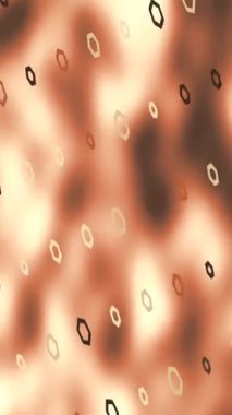 Yumuşak Bulanık Arkaplanda Sıcak Soyut Hareket Gözlemleniyor