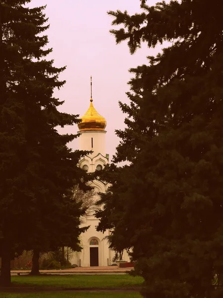 Kamenetz - Podolsk. Kerk. — Stockfoto