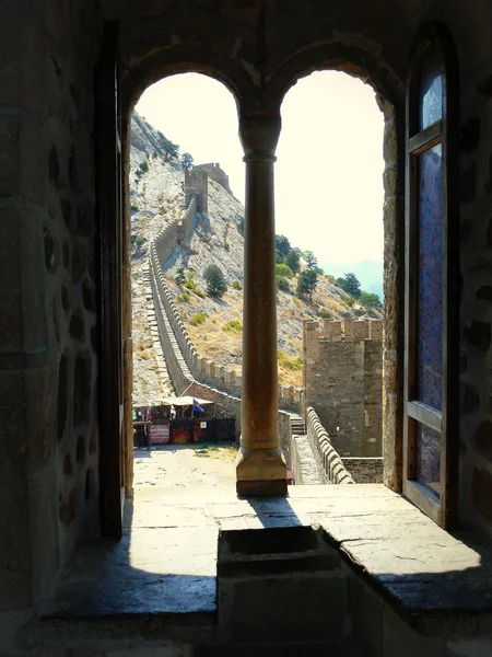 Sudak şehri. Sudak Kalesi.