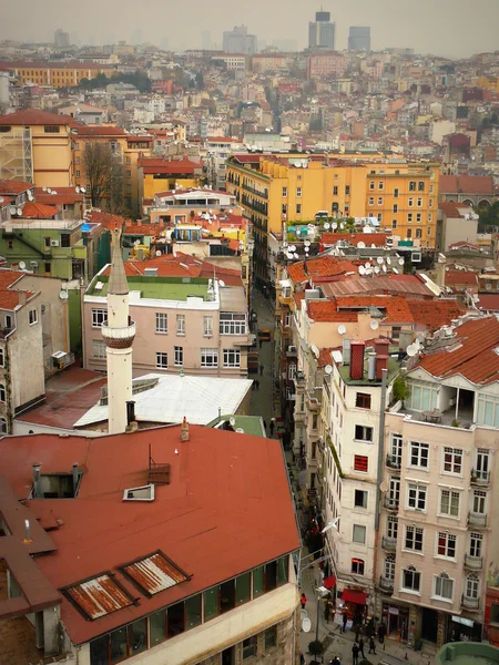 Kule 'den şehir manzarası.