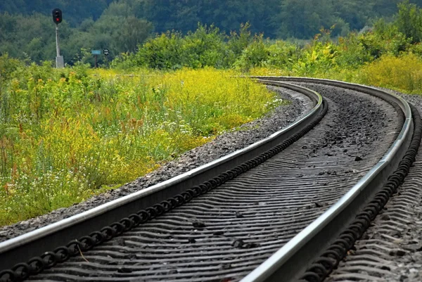 ウクライナの鉄道. — ストック写真