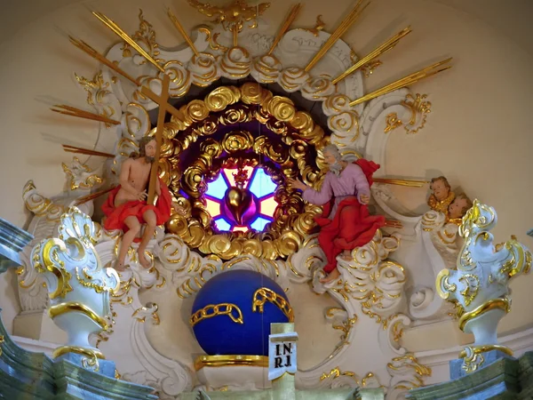 Dentro de la Iglesia Católica — Foto de Stock