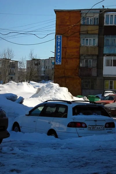 Petropavlovsk - Kamchatsky şehir — Stok fotoğraf