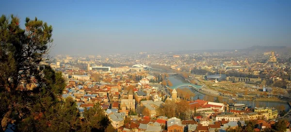 Vista de Georgia Tbilisi — Fotografia de Stock