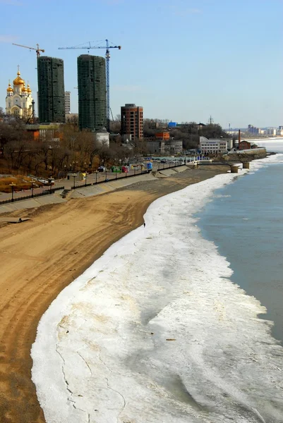 Russland - khabarovsk die stadt — Stockfoto