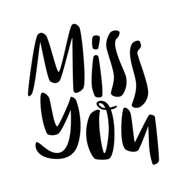 Bayan sen beyaz arka planda el yazısı fırçala. Sevgililer Günü kartları, posterler, sosyal medya ve romantik tasarımlar için sevimli aşk tipografisi.