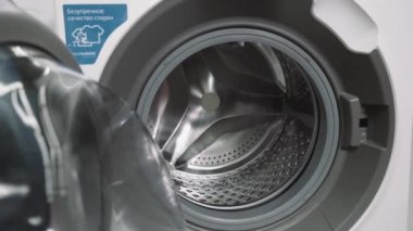 Çamaşır makinesi davul içinde