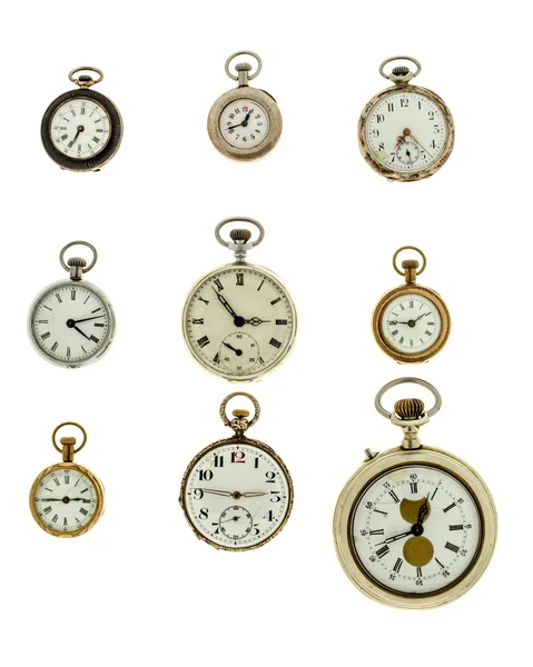 Conjunto de relógios vintage . — Fotografia de Stock