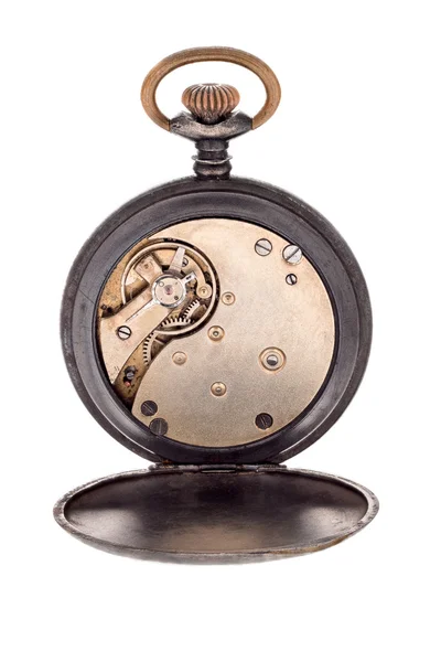 The interior of a pocket watch. — Stock Photo, Image