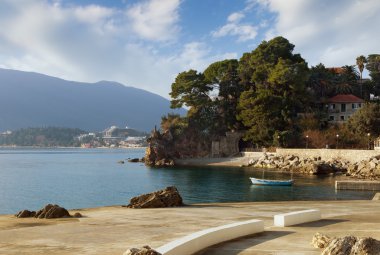 Herceg Novi kenti. Karadağ