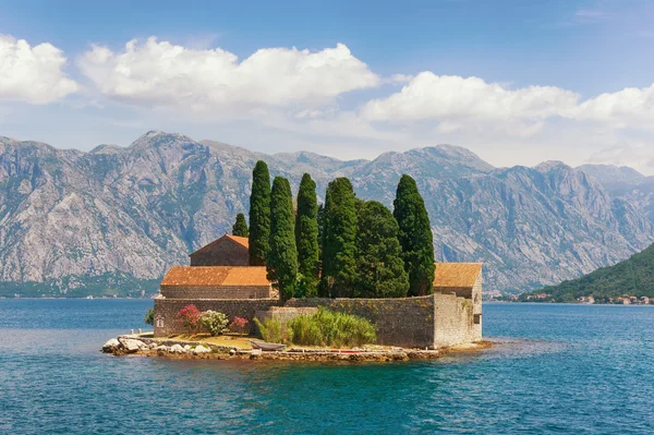 Inselchen st. george. Montenegro — Stockfoto