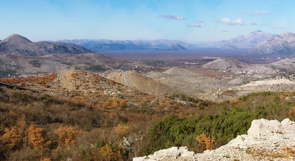 구릉 한 지형 보스니아 헤르체고비나 — 스톡 사진