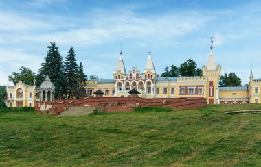 Baron von Derviz eski manor house Kiritsy köyü. Orta Rusya
