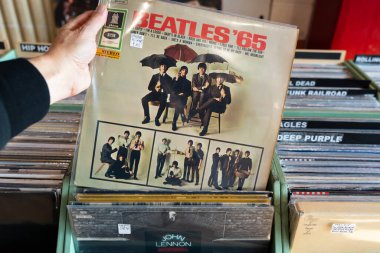 Beatles '65, İngiliz rock grubu The Beatles' ın 1964 yılında piyasaya sürdüğü altıncı stüdyo albümüdür. Udine, İtalya. 26 Ekim 2025