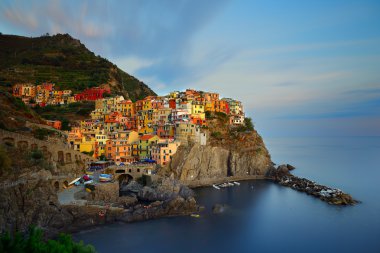 Manarola günbatımı, İtalya
