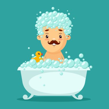 Banyo çizgi film karakteri
