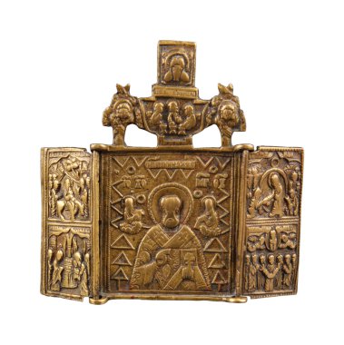 Eski simgesi isolaated beyaz