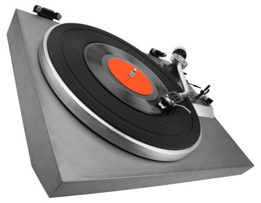 Vintage pikap üzerinde beyaz izole görüş açısı