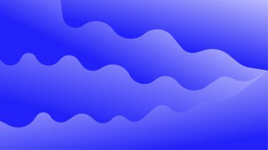 Parlak geometrik çizgilere sahip soyut mavi arkaplan Modern mavi gradyan kare şekil tasarımı Gelecek Teknoloji kavramı