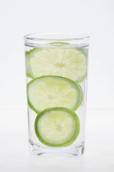 Agua de limón y bicarbonato de sodio — Foto de Stock