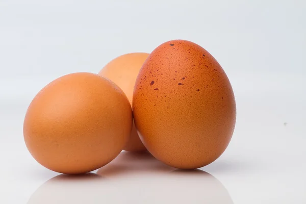 Ei Knoblauch und Zitrone in verschiedenen Winkeln machen — Stockfoto