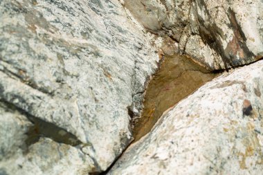 Nehir kayaları dokusu yakın plan, doğal doku arkaplan