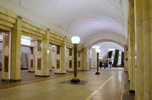 The interior of the Moscow metro — Stock Photo, Image